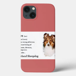 Shetland Sheepdog Sheltie Lovers Geschenke iPhone 13 Hülle