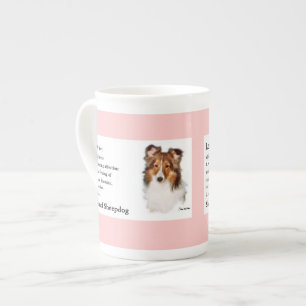 Shetland Sheepdog Sheltie Lovers Geschenke Porzellantasse