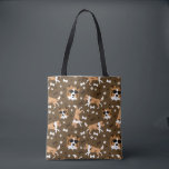 Shetland Sheepdog Sheltie Mini Collie Niedliche Ta Tasche<br><div class="desc">Niedliche Regale laufen und spielen mit einer coolen Sheltie,  die eine Sonnenbrille trägt! Das ist ein lustiges und niedliches Design,  das auch Knochen- und Hundepfoten im sich wiederholenden Muster enthält.</div>