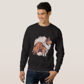 Shetland Sheepdog Sheltie Sweatshirt (Vorne ganz)