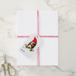 Shetland Sheepdog Sheltie Weihnachtsgeschenk Tags Geschenkanhänger