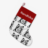 Shetland Sheepdog Socken Maßgeschneiderte Hundesoc (Vorderansicht (hängend))