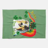 Shetland Sheepdog St Patricks Geschirrtuch (Horizontal)