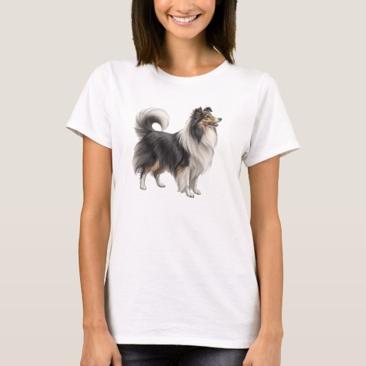 Shetland Sheepdog T-Shirt (Vorderseite)