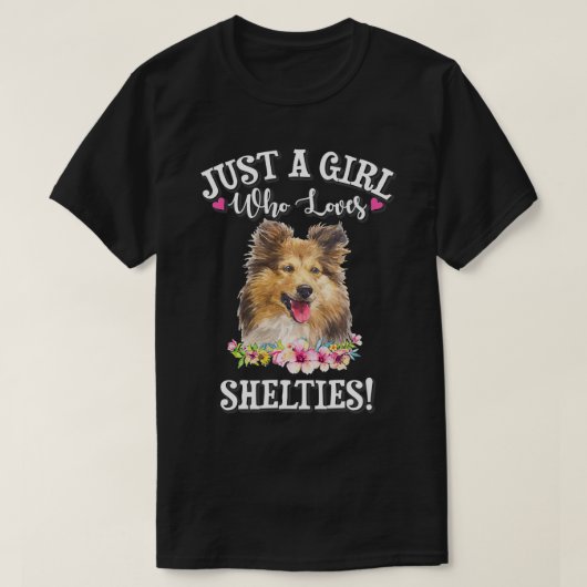Shetland Sheepdog  T-Shirt (Design vorne)