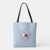 Shetland Sheepdog Tote Bag Tasche (Rückseite)