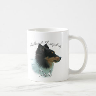 Shetland Sheepdog (tri) Vater 2 Kaffeetasse