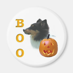 Shetland Sheepdog (Trikolore) Boo Magnet
