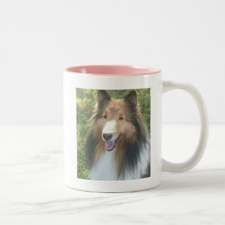Shetland Sheepdog Two-Tone COFFEE MUG Zweifarbige Tasse