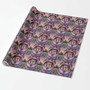 Shetland Sheepdog Valentinstag Geschenkpapier