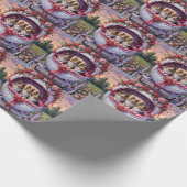 Shetland Sheepdog Valentinstag Geschenkpapier (Ecke)