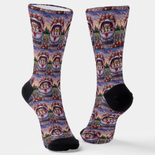 Shetland Sheepdog Valentinstag  Socken