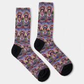 Shetland Sheepdog Valentinstag  Socken (Rechts)