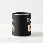 Shetland Sheepdog Vater Tasse (Zentrum)