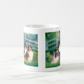 Shetland Sheepdog (vier) - Bridge Kaffeetasse (Mittel)