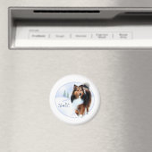 Shetland Sheepdog Weihnachten - Magnet (In Situ (Geschirrspüler))