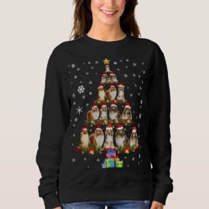 Shetland Sheepdog Weihnachtsbaum Funny Sheltie Xma Sweatshirt