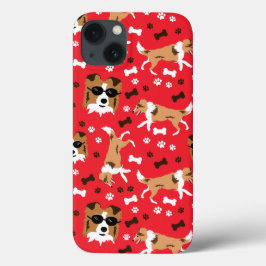Shetland Sheepdogs Shelties Niedlich Hundeschema Case-Mate iPhone Hülle