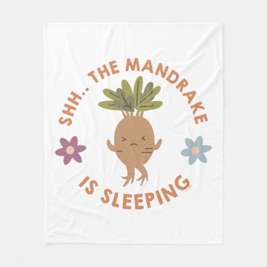 Shh.. Der Mandrake schläft Fleecedecke (Vorderseite)