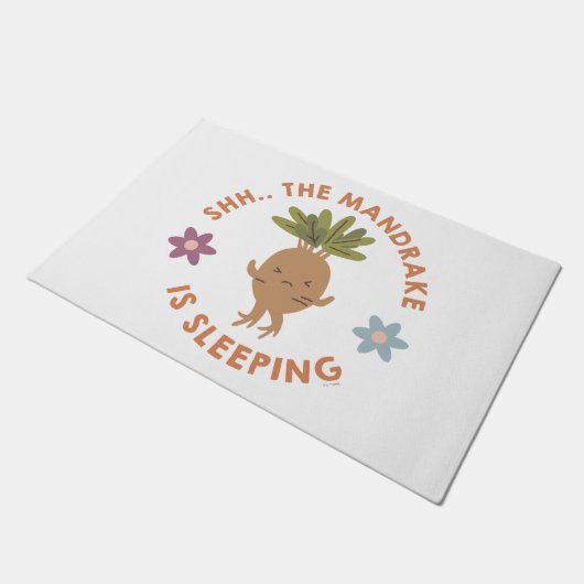 Shh.. Der Mandrake schläft Fußmatte (Schrägansicht)