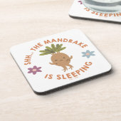 Shh.. Der Mandrake schläft Getränkeuntersetzer (Linke Seite)