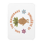 Shh.. Der Mandrake schläft Magnet (Vertikal)