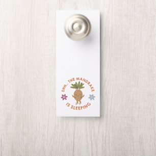 Shh.. Der Mandrake schläft Türanhänger