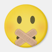 Shh emoji magnet (Vorne)