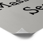 Shh emoji poster (Ecke)