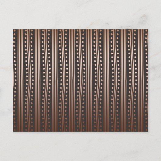 Shh.. Es ist ein überraschendes Rose Gold Überrasc Einladungspostkarte (Rückseite)