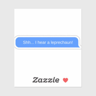 Shh... Ich höre einen Kobold! Aufkleber