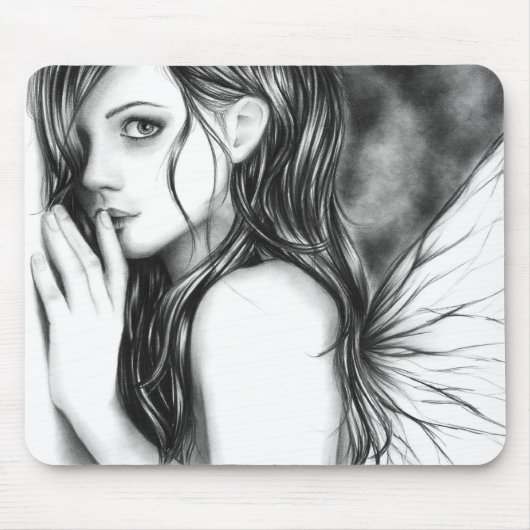 Shh jetzt Fairy Fee Mousepad (Vorne)