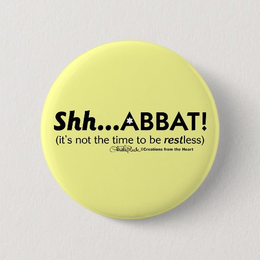 Shh...Schlaf! Button (Vorderseite)