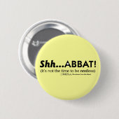 Shh...Schlaf! Button (Vorne & Hinten)