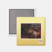 Shh!! Schweine! Magnet (Vorderseite/Rückseite)