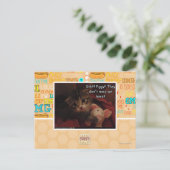 Shh!! Schweine! Postkarte (Stehend Vorderseite)