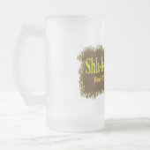 Shh-sh - Bierflüster am Arbeitsplatz Mattglas Bierglas (Links)