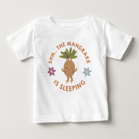 Shh.. The Mandrake Is Sleeping Baby T-shirt (Vorderseite)