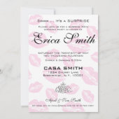 Shhh… behalten Sie auf stille Art Ursache, die es Einladung (Rückseite)