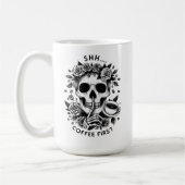 Shhh.Coffee First Skull Tasse (Links)