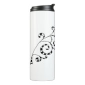 Shhh Es gibt Wein hier Funny Thermosbecher (Nach links gedreht)