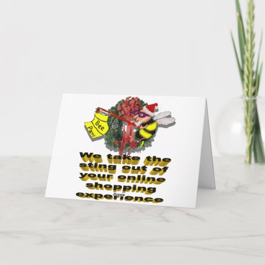 SHHH FEIERTAGSKARTE (Rückseite)