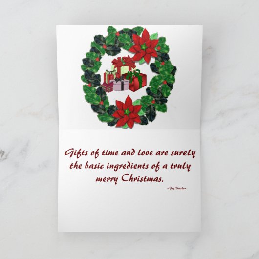 SHHH FEIERTAGSKARTE (Innenseite)