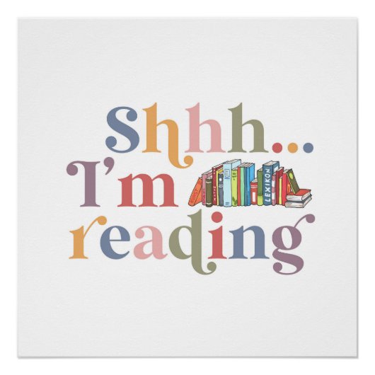 Shhh... ich lese gerade.. poster (Vorderseite)