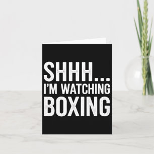 Shhh... Ich schaue mir Boxgetrieben an, um die Lüf Karte
