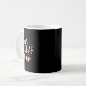 Shhh i'm Deaf ASL Zeichensprache Gehörverlust bewu Kaffeetasse (Vorderseite Links)