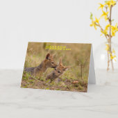 Shhh… ist es eine geheime Grußkarte Karte (Gelbe Blume)