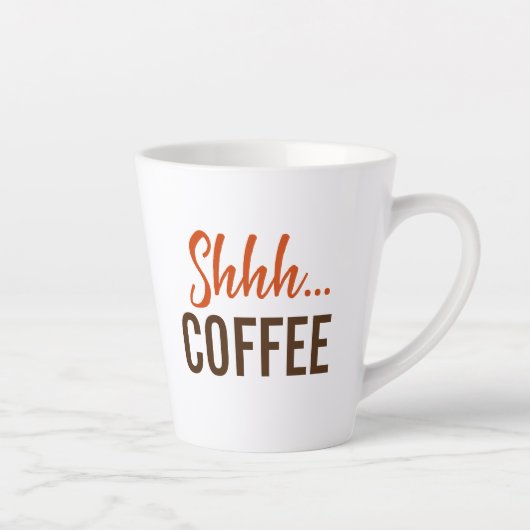 Shhh.. Kaffee Milchtasse (Rechts)