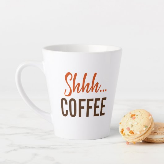 Shhh.. Kaffee Milchtasse (Beispiel)