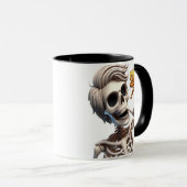 SHHH... Keiner kümmert sich um Einzigartigkeit und Tasse (VorderseiteRechts)